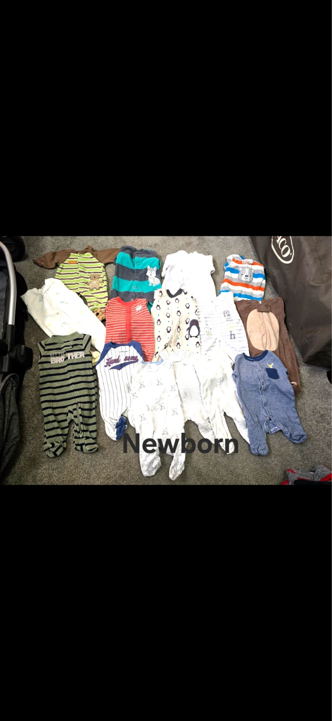 Newborn Baby Clothes Bundle - photo 3
