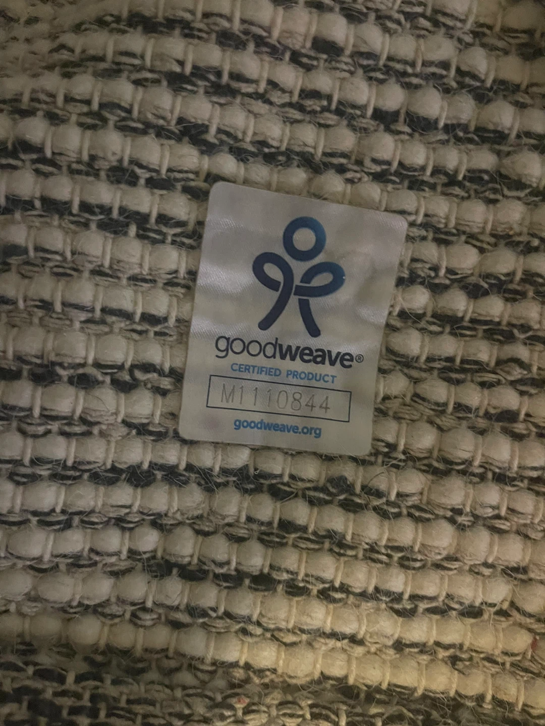 Woven wool  rug - photo 2