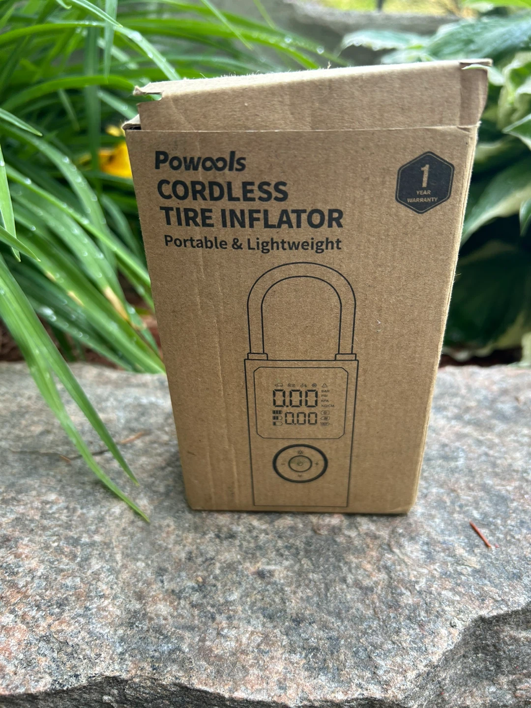 Powools Cordless Tire Inflator