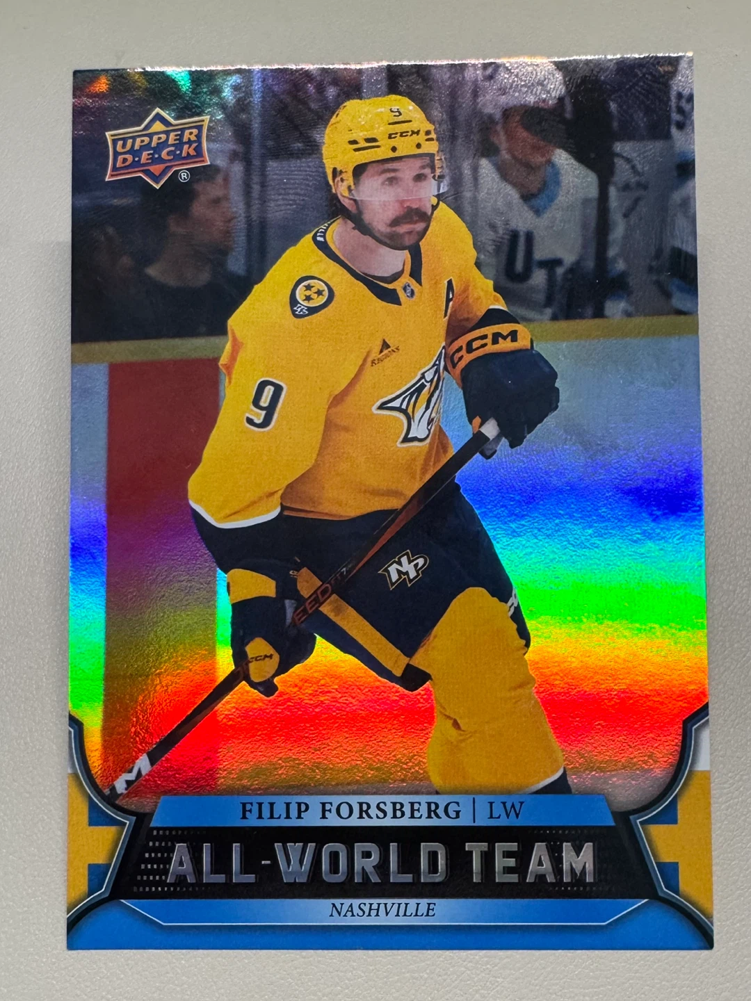 2025-26 Upper Deck Extended // Filip Forsberg All-World Team