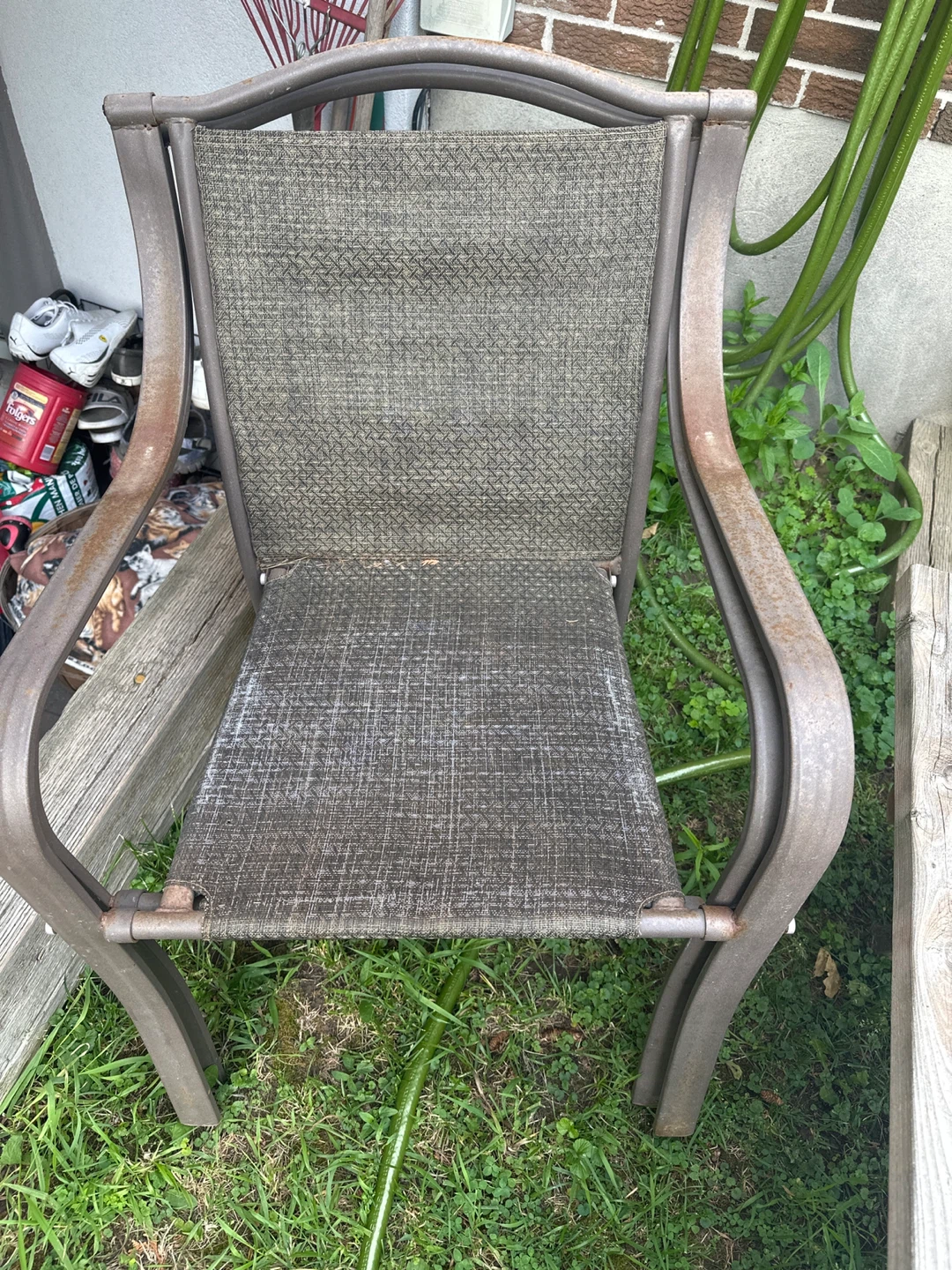 Patio Chair and Glass Table Set - photo 4