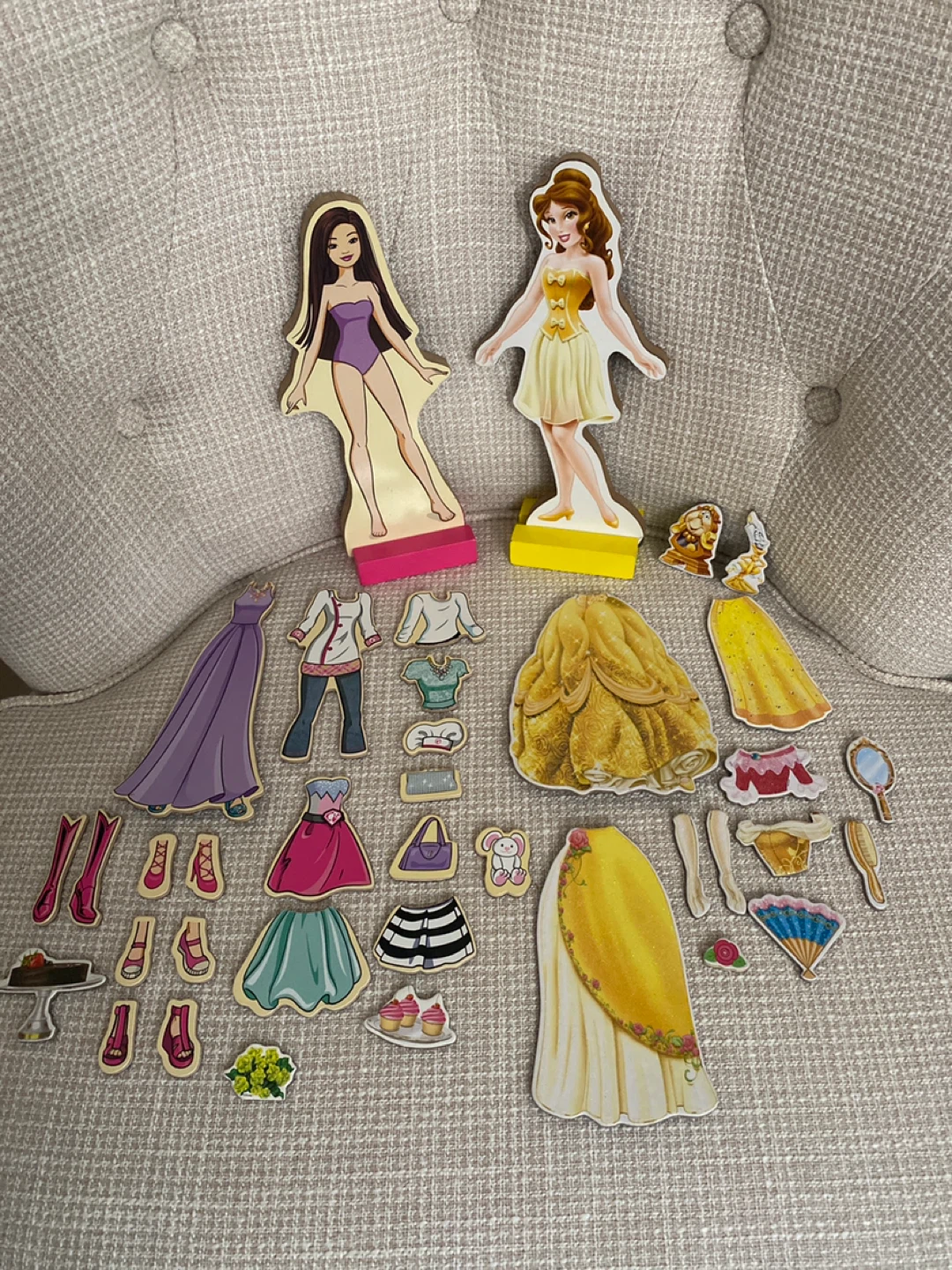 Princess Dress Up Magnetic Paper Dolls