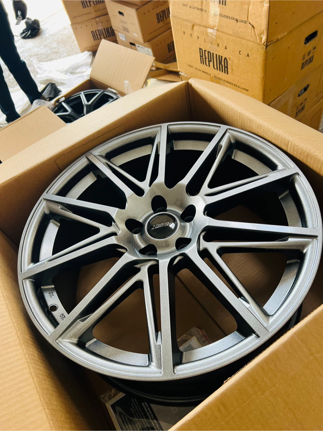4 NEW 20 INCH FAST ALLOY WHEELS ON SALE 5x114.3 20x8.5 35 OFFSET - photo 2