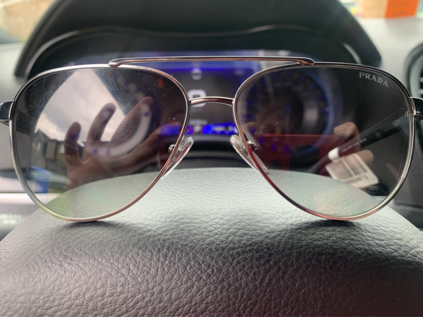 2 pairs of Prada Linea Rossa Sunglasses