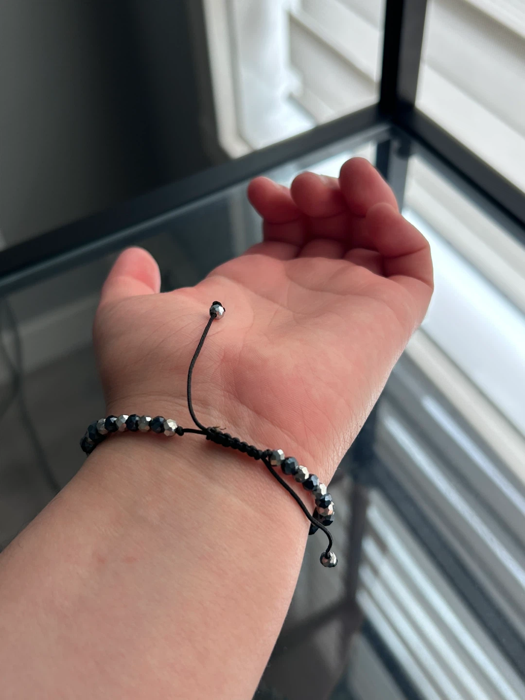 1 LEFT! Handmade Beaded Bracelet with Cross Charm - photo 4