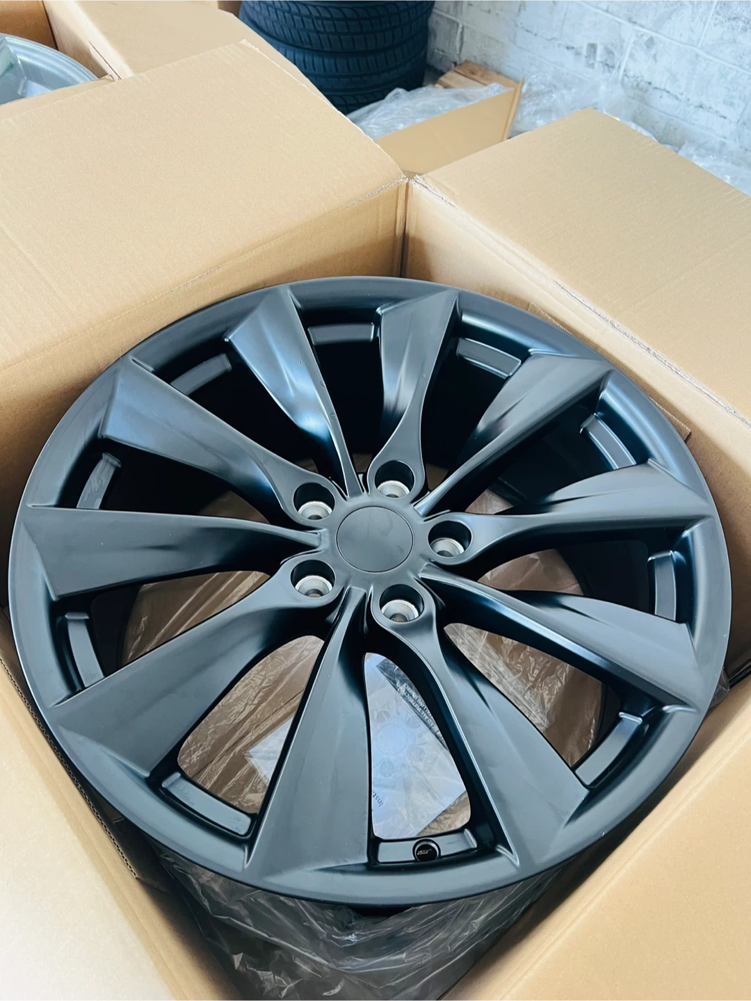 4 NEW 18 INCH TESLA REPLIKA WHEELS 5x114.3 18x8.5 35 OFFSET