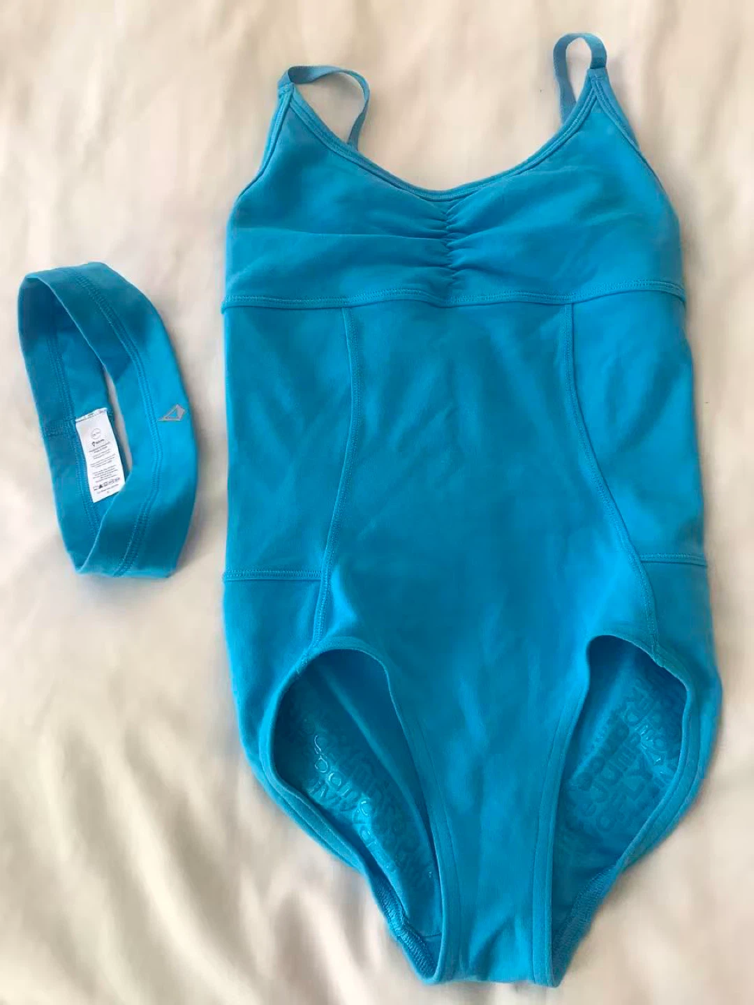 Swim Goggles and free Ivivva Blue Leotard set (Size 10) - photo 2