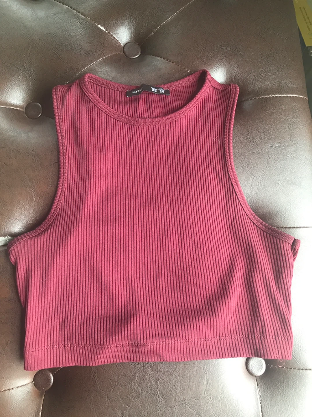 Lefties Ribbed Tank Top XS