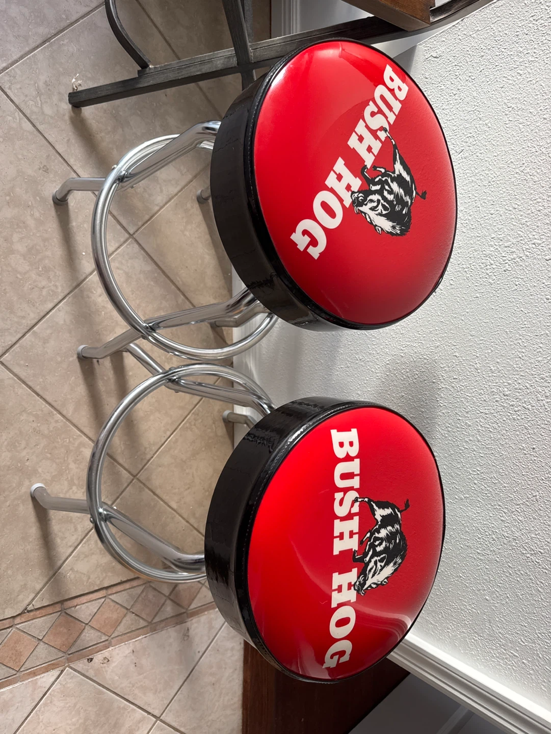 Bush Hog Bar Stools