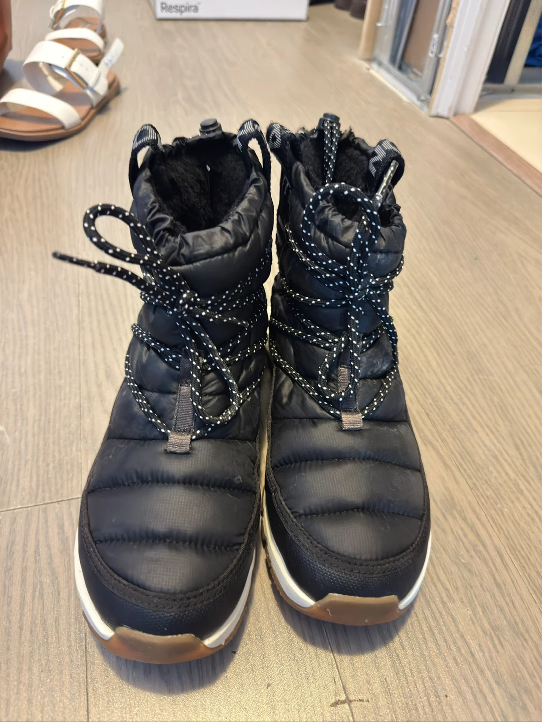 The North Face Women's Black Padded Winter Boots