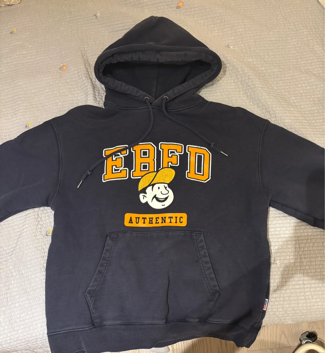 EBFD Hoodie with Character Graphic