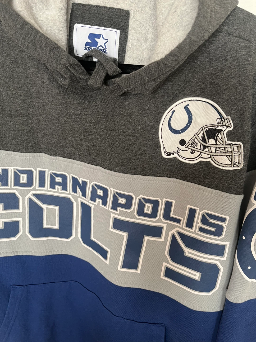 Starter Indianapolis Colts Hoodie Men’s XL - photo 5
