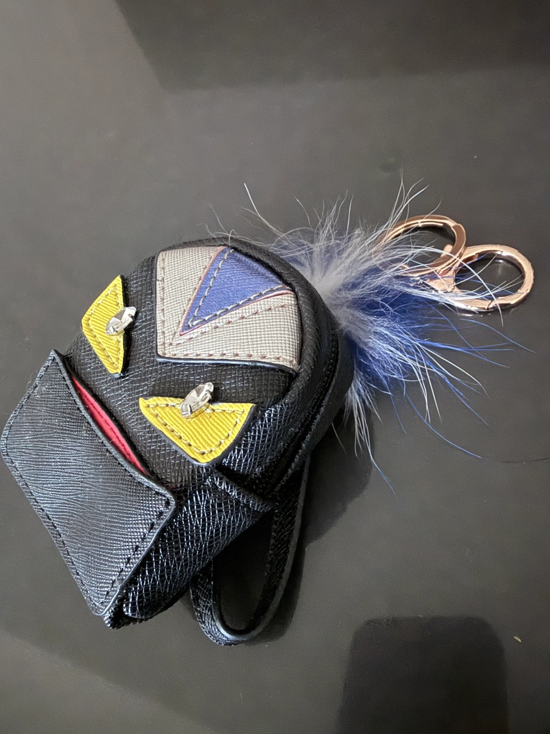 Mini Backpack Keychain Charm - photo 2
