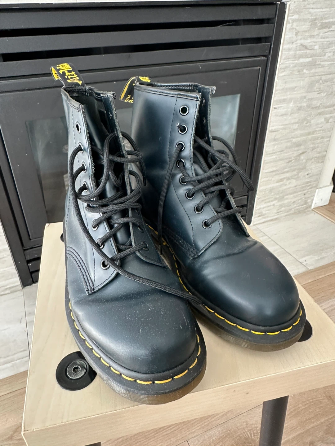 Dr. Martens 1460 Smooth Leather Lace Up Boots - photo 3