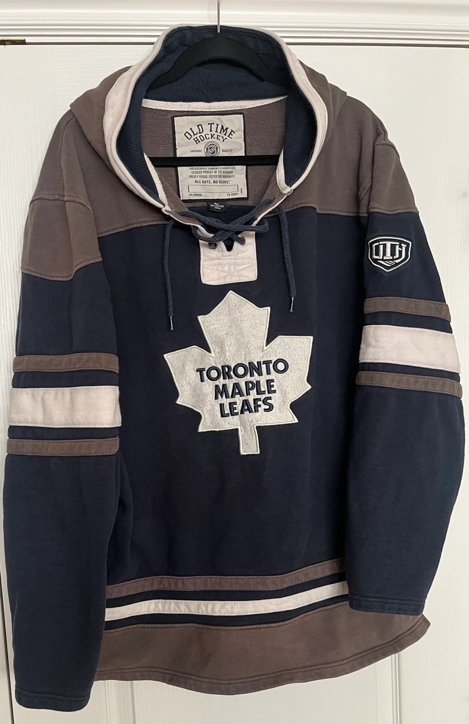 Old Time Hockey Toronto Maple Leafs Hoodie Large