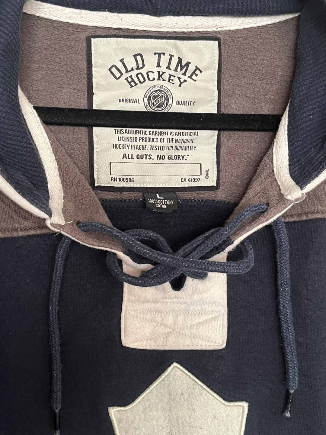 Old Time Hockey Toronto Maple Leafs Hoodie Large - photo 3
