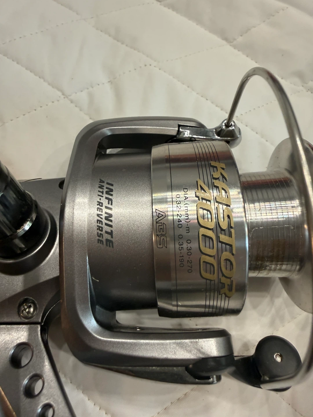 Daiwa Kastor 4000 Spinning Reel open box - photo 3