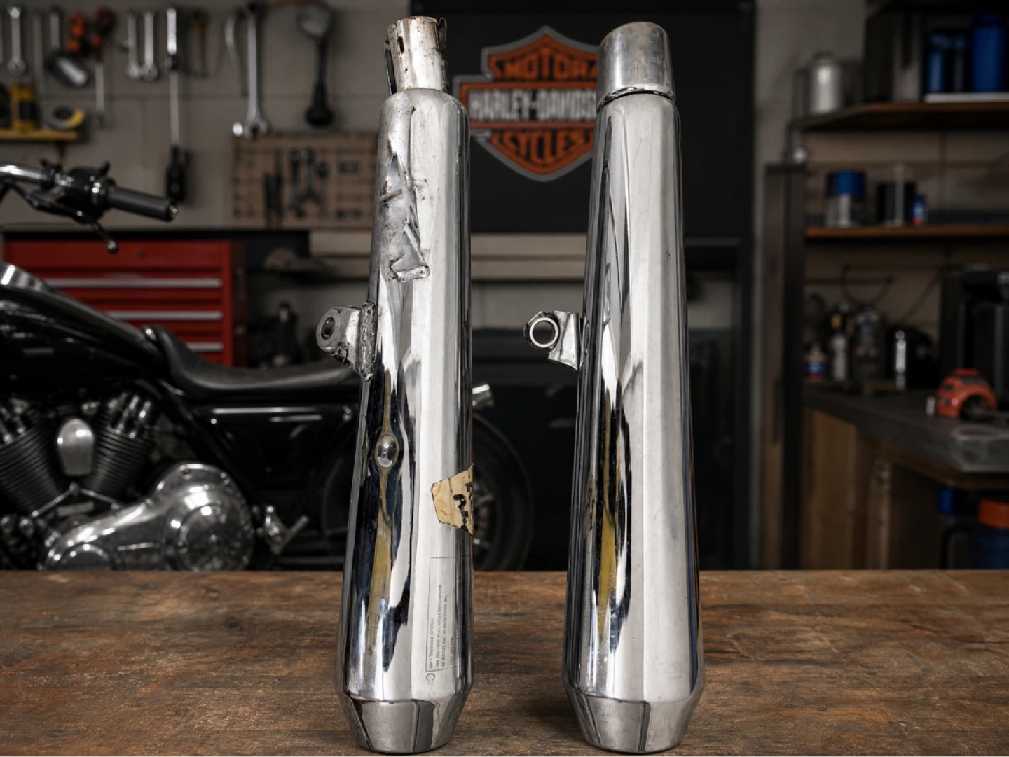 Triumph Motorcycle Exhaust Pipes