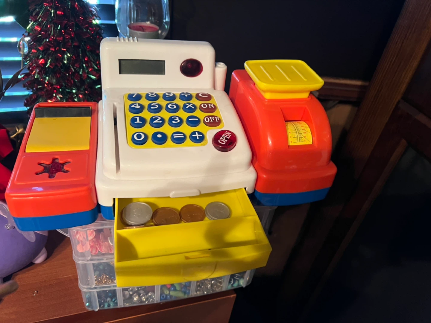 Kids Toy Cash Register with Scale - photo 2