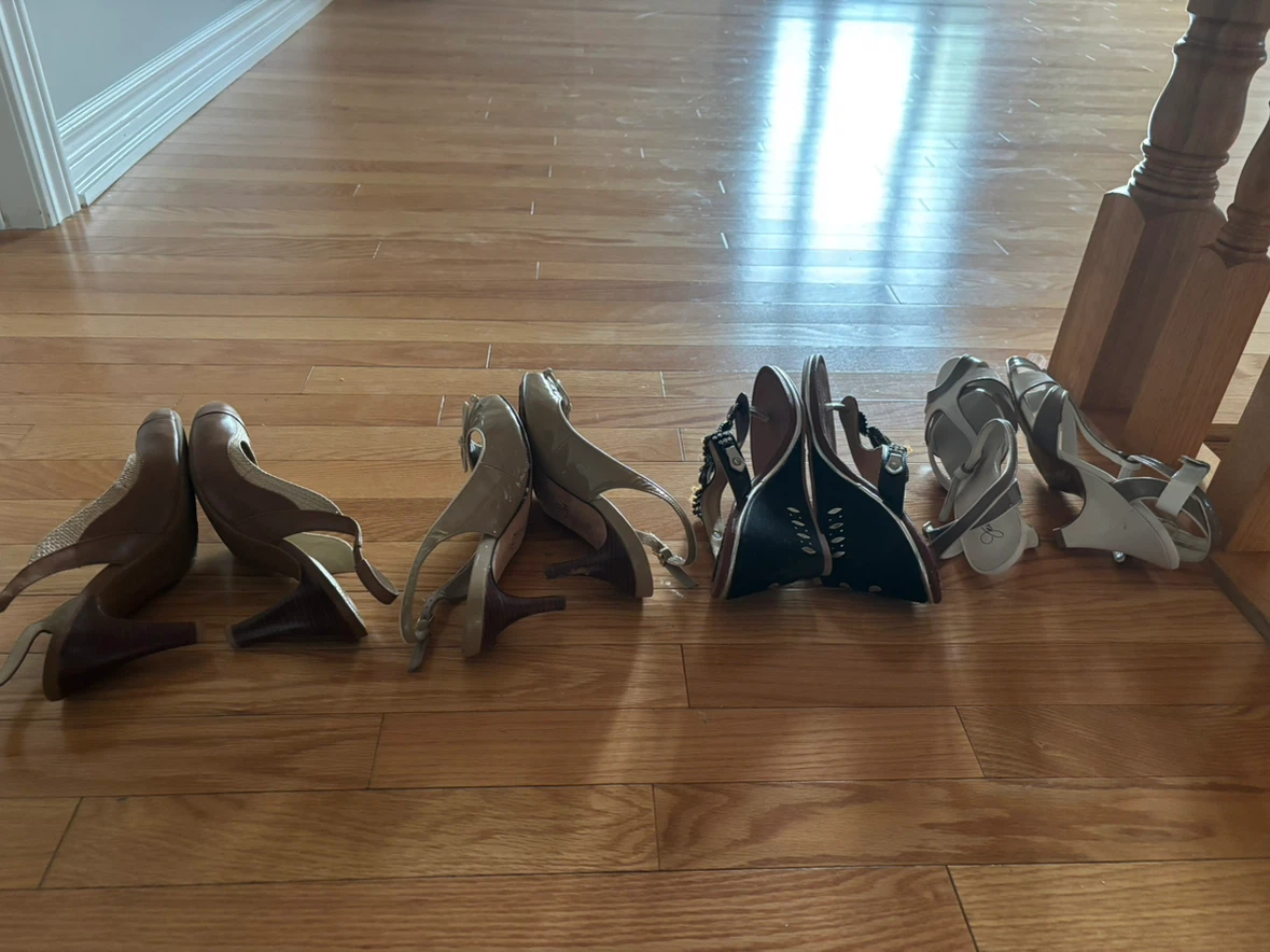 Assorted Women's Heels and Sandals