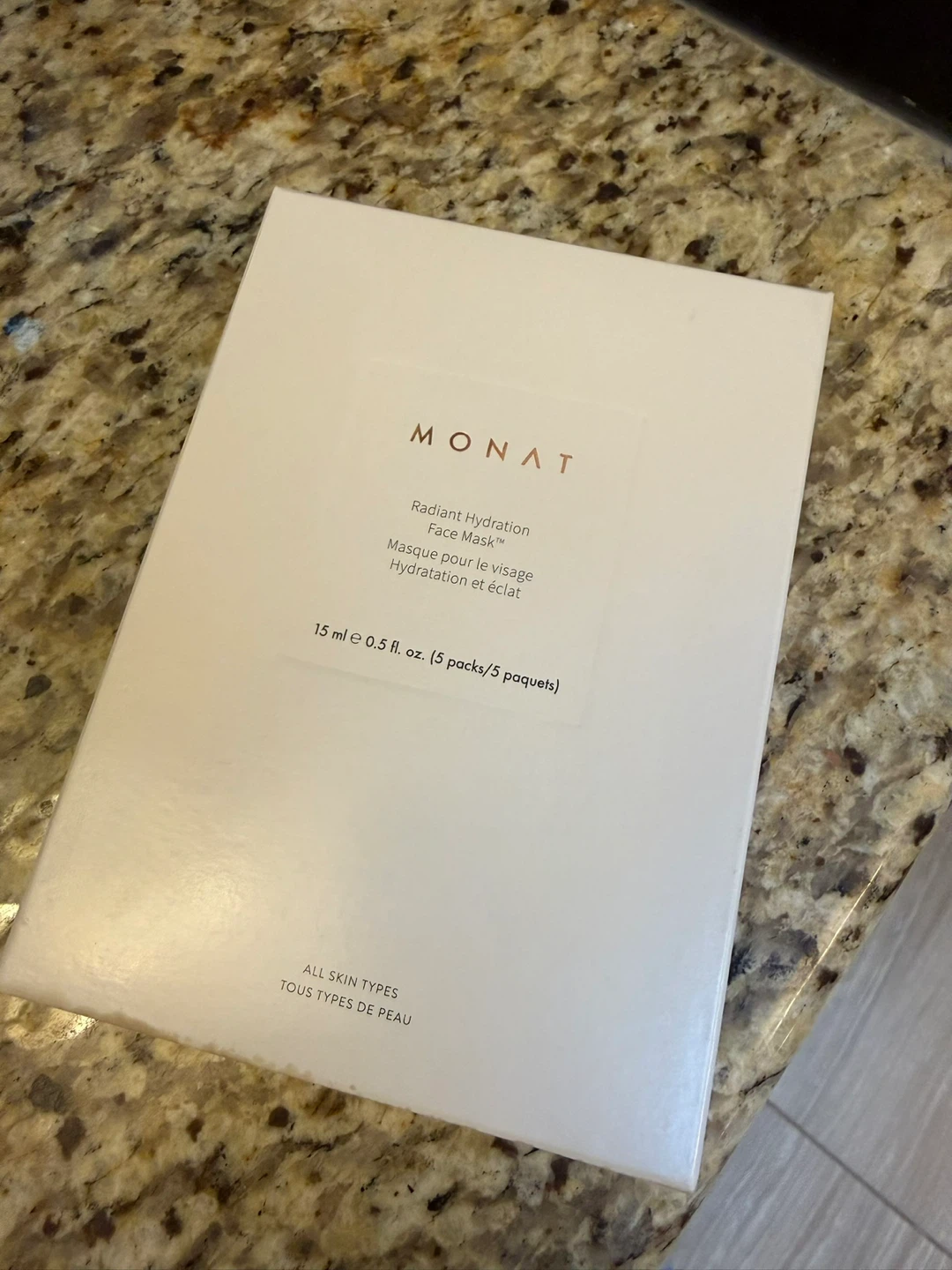 MONAT Radiant Hydration Face Mask (5 Packets)