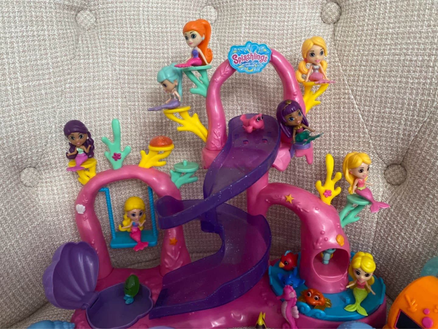 Splashlings Mermaid Toy Playset with Figures