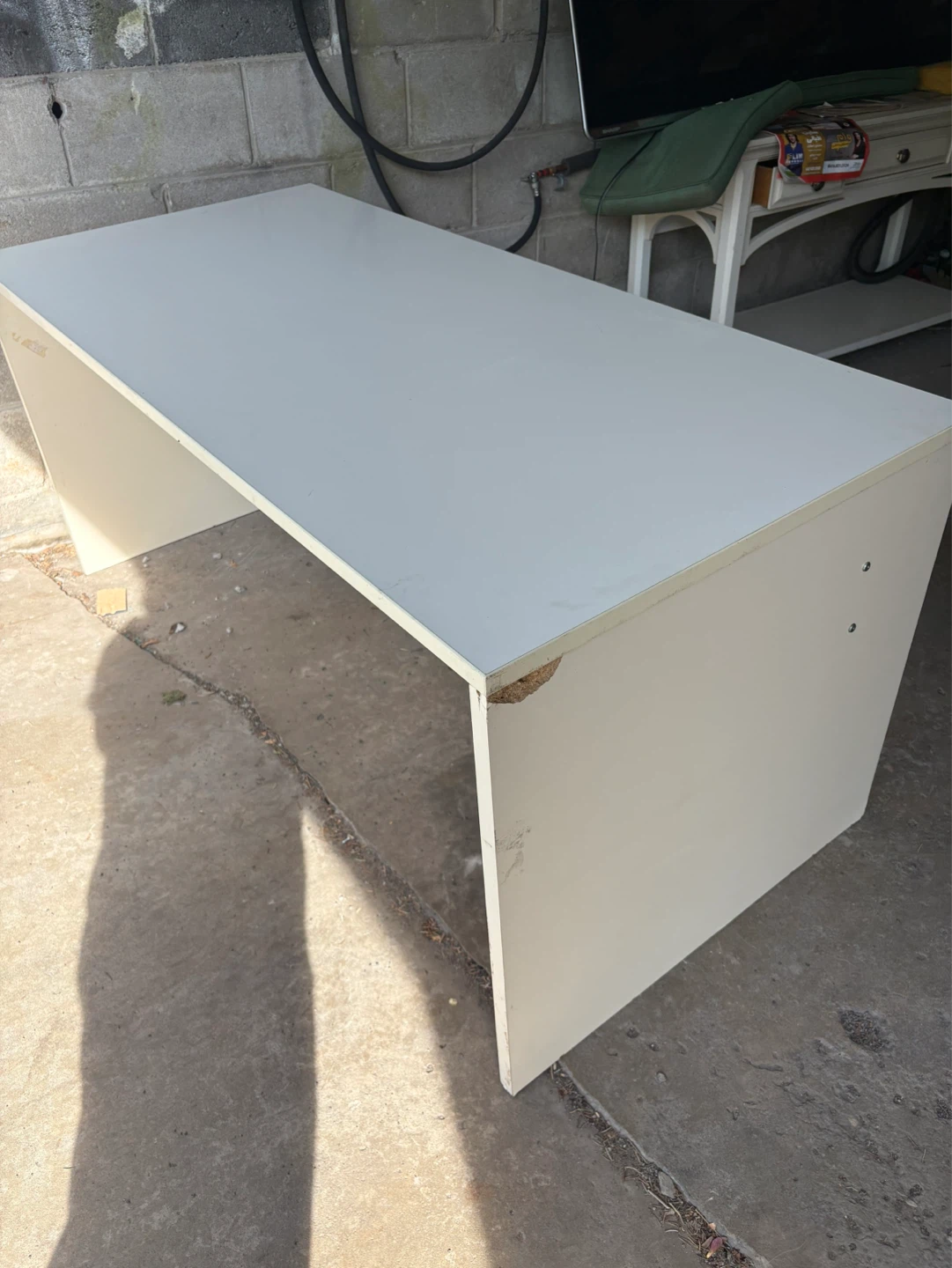 White Desk