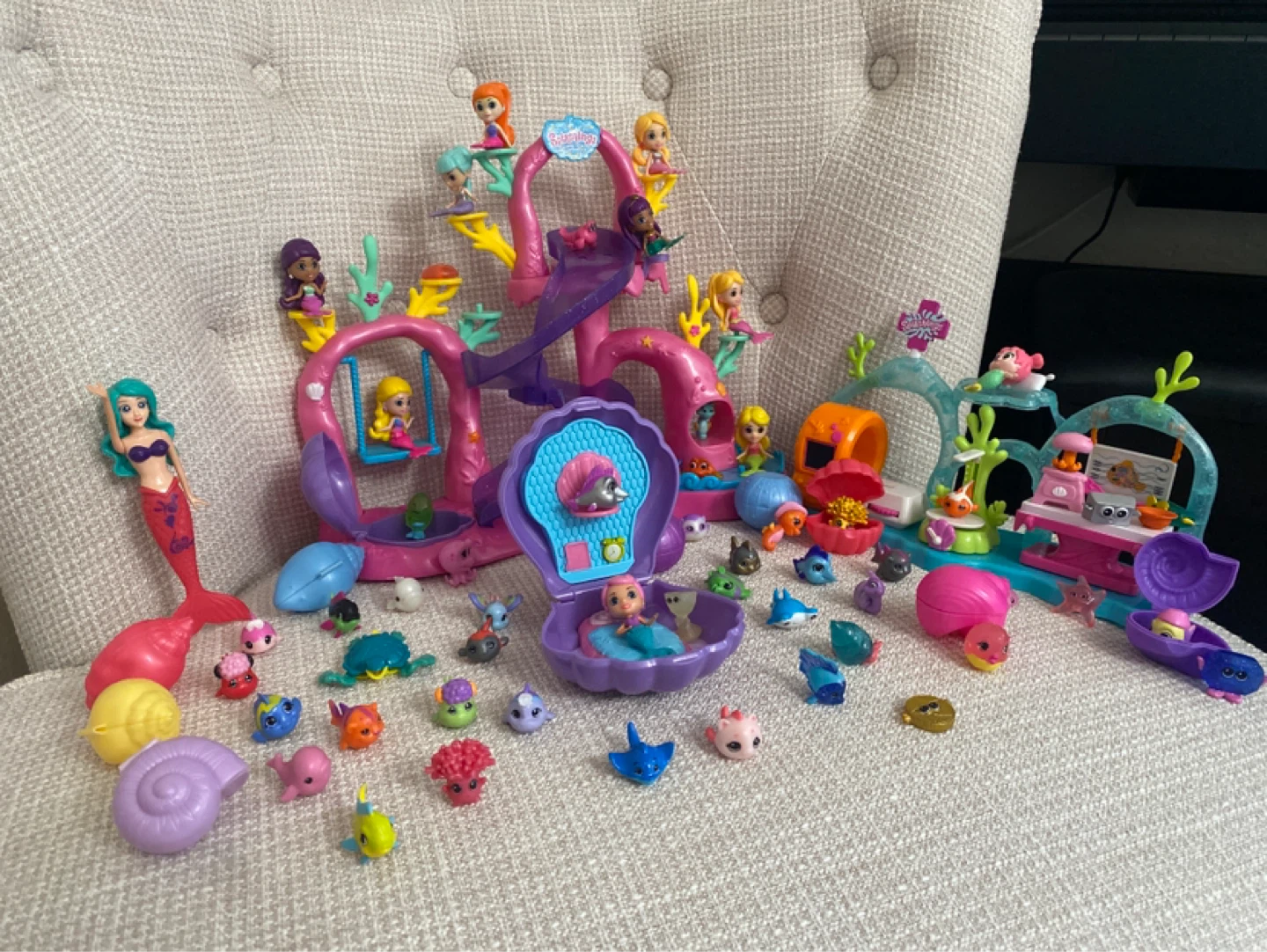 Splashlings Mermaid Toy Playset with Figures - photo 2