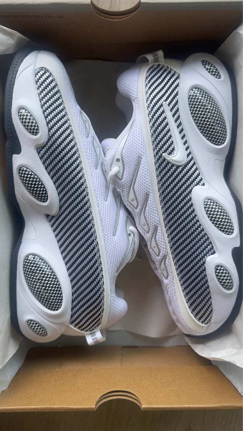 Nike NOCTA Glide White Black Sneakers - photo 3