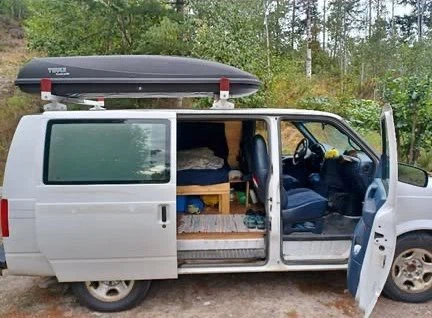 Converted Van Conversion with Bed and Kitchenette