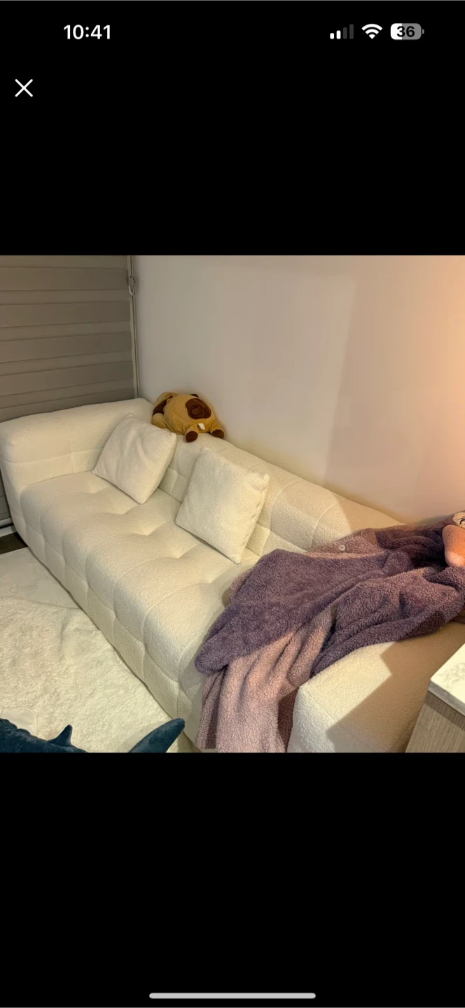 Cotton candy sofa