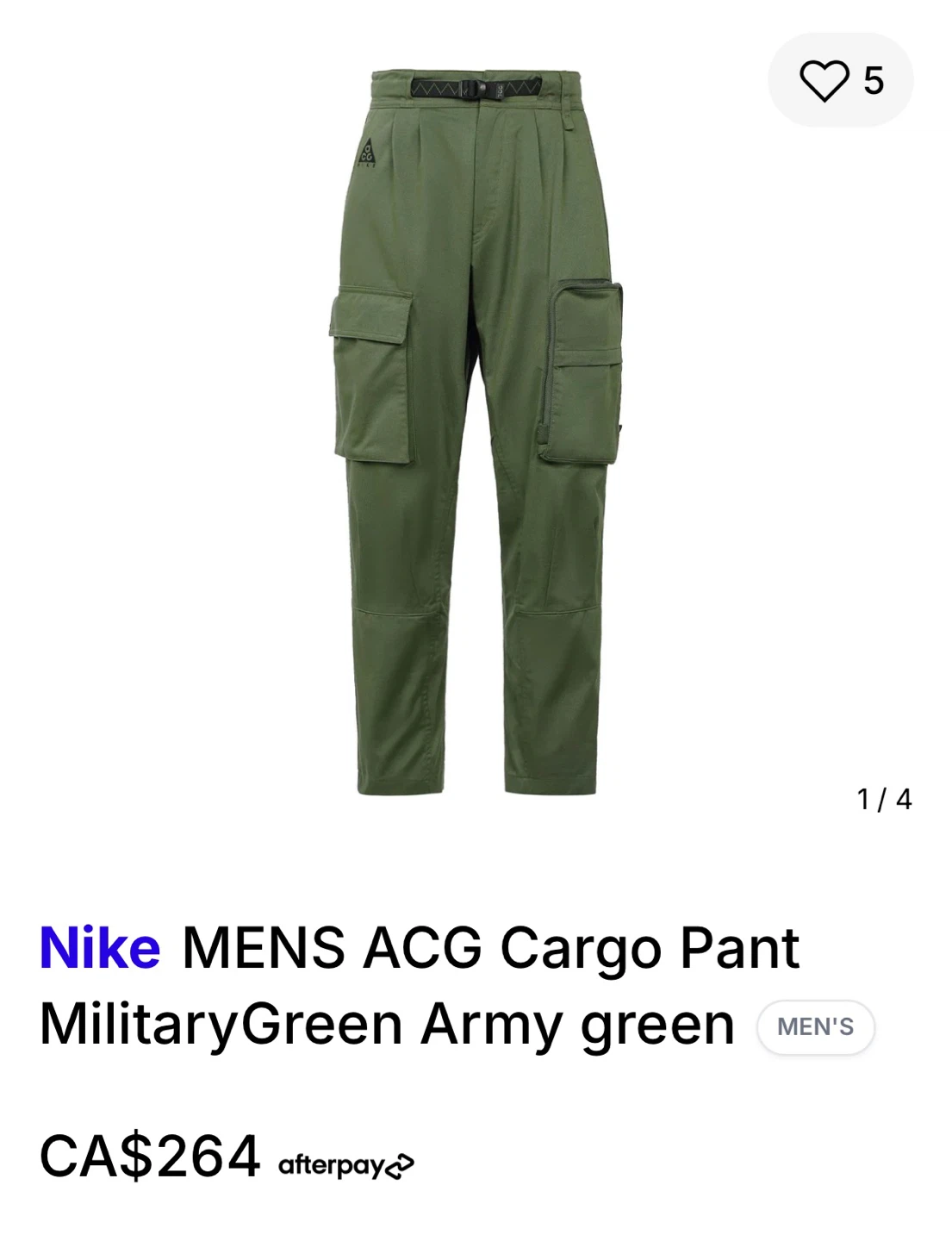 Nike ACG Cargo Pants - Large (Never Worn)