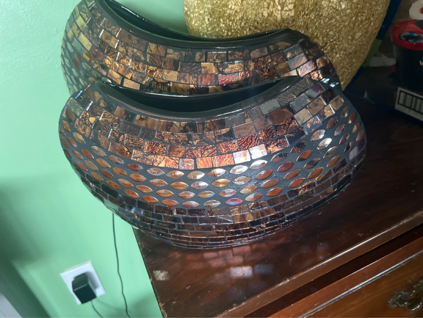 Mosaic Decorative Vases - Set of 2 - photo 3