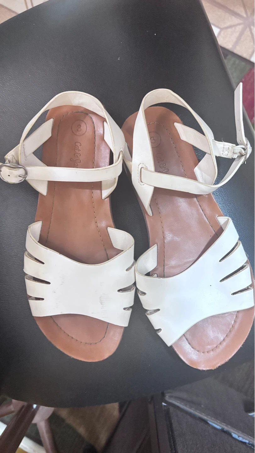 Cat & Jack White Sandals