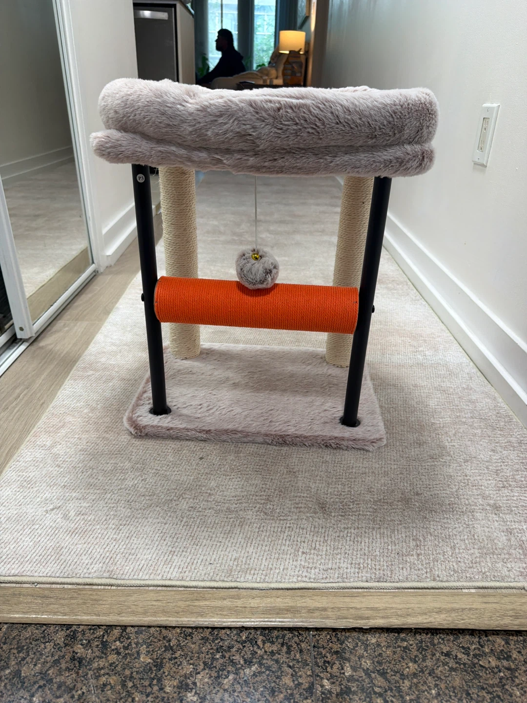 Cat Tree with Plush and Sisal