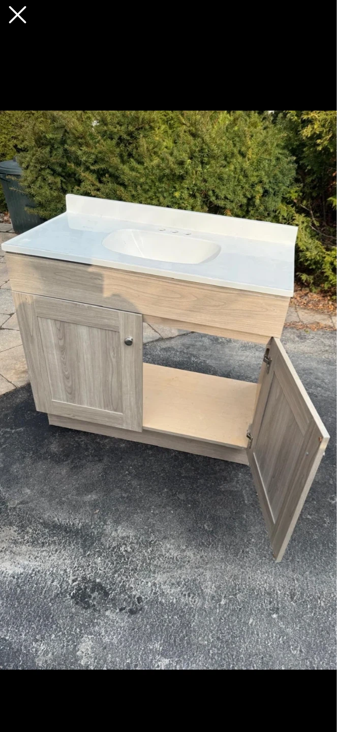 Bathroom Vanity with Sink Top – Excellent Condition- Never used! - photo 3