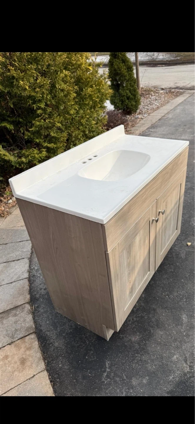 Bathroom Vanity with Sink Top – Excellent Condition- Never used! - photo 4