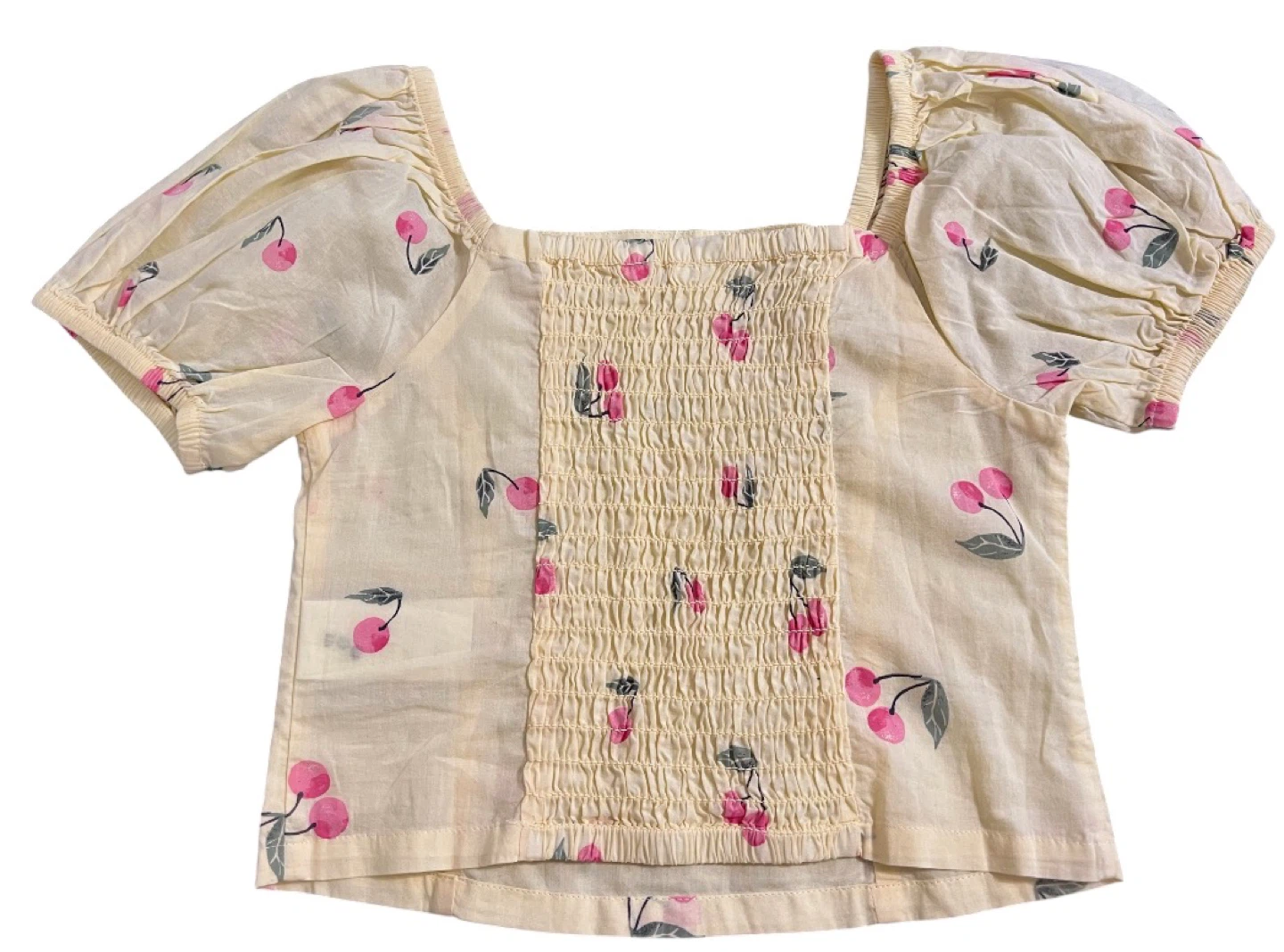 Brand New Gap Kids Cherry Print 2-Piece Set – Size Medium (8) 🍒 - photo 2