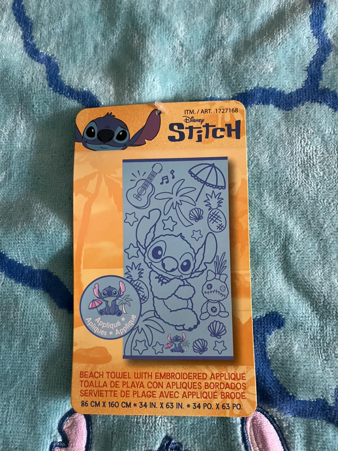 Disney Stitch Beach Towel - photo 3