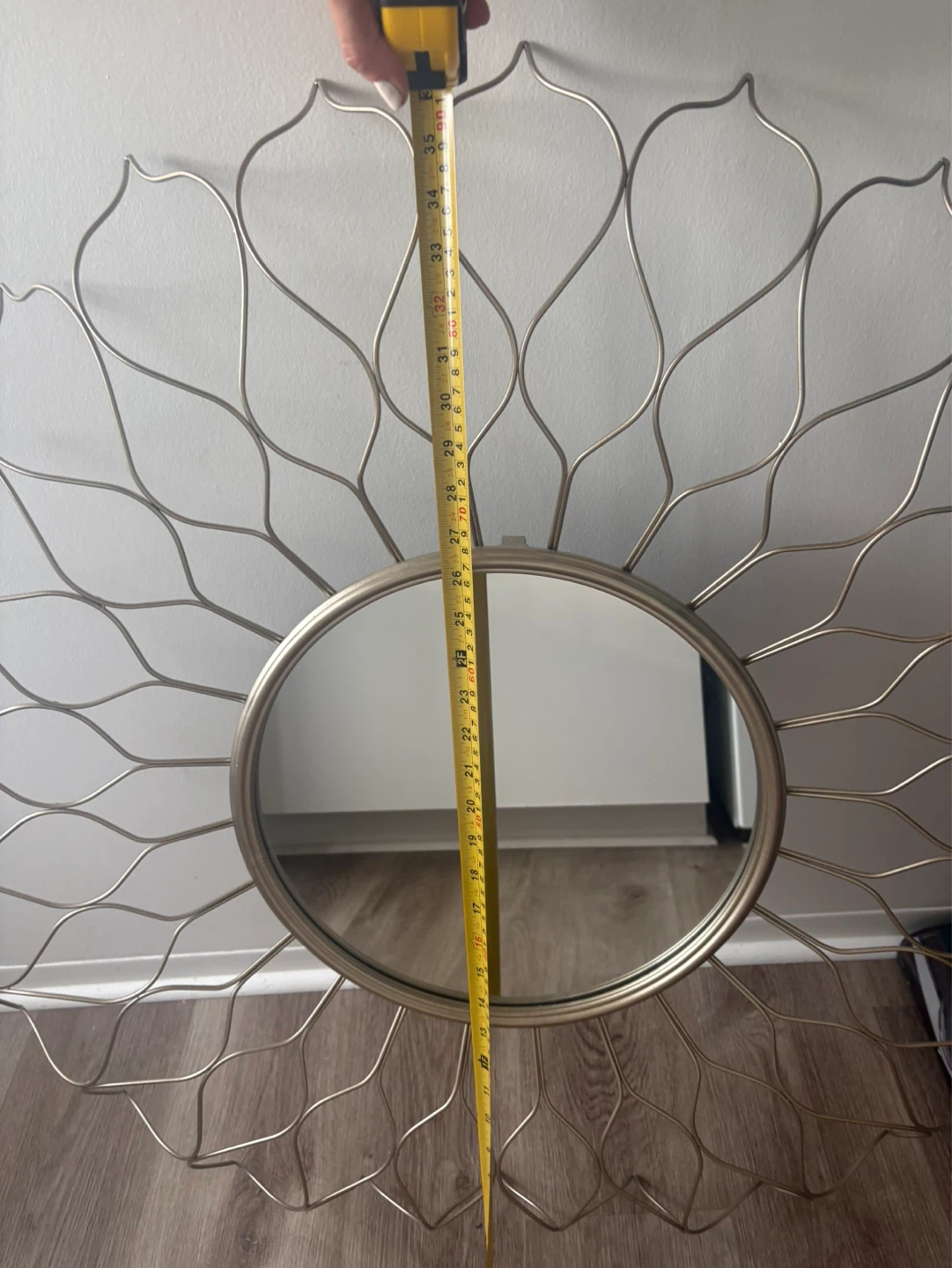 Decorative Sunburst Mirror - photo 4