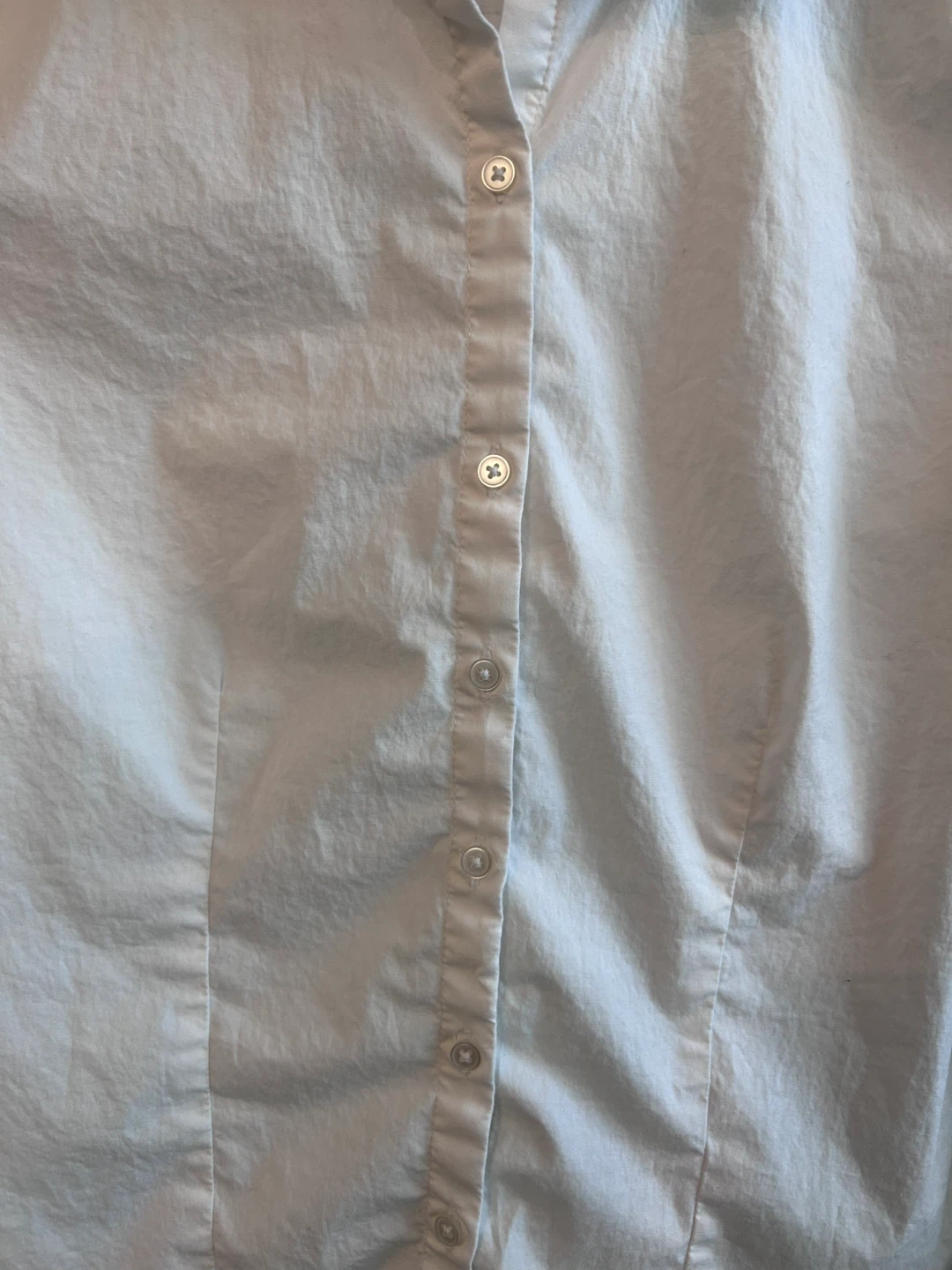 Old Navy White Button-Up Shirt - Size S - photo 4