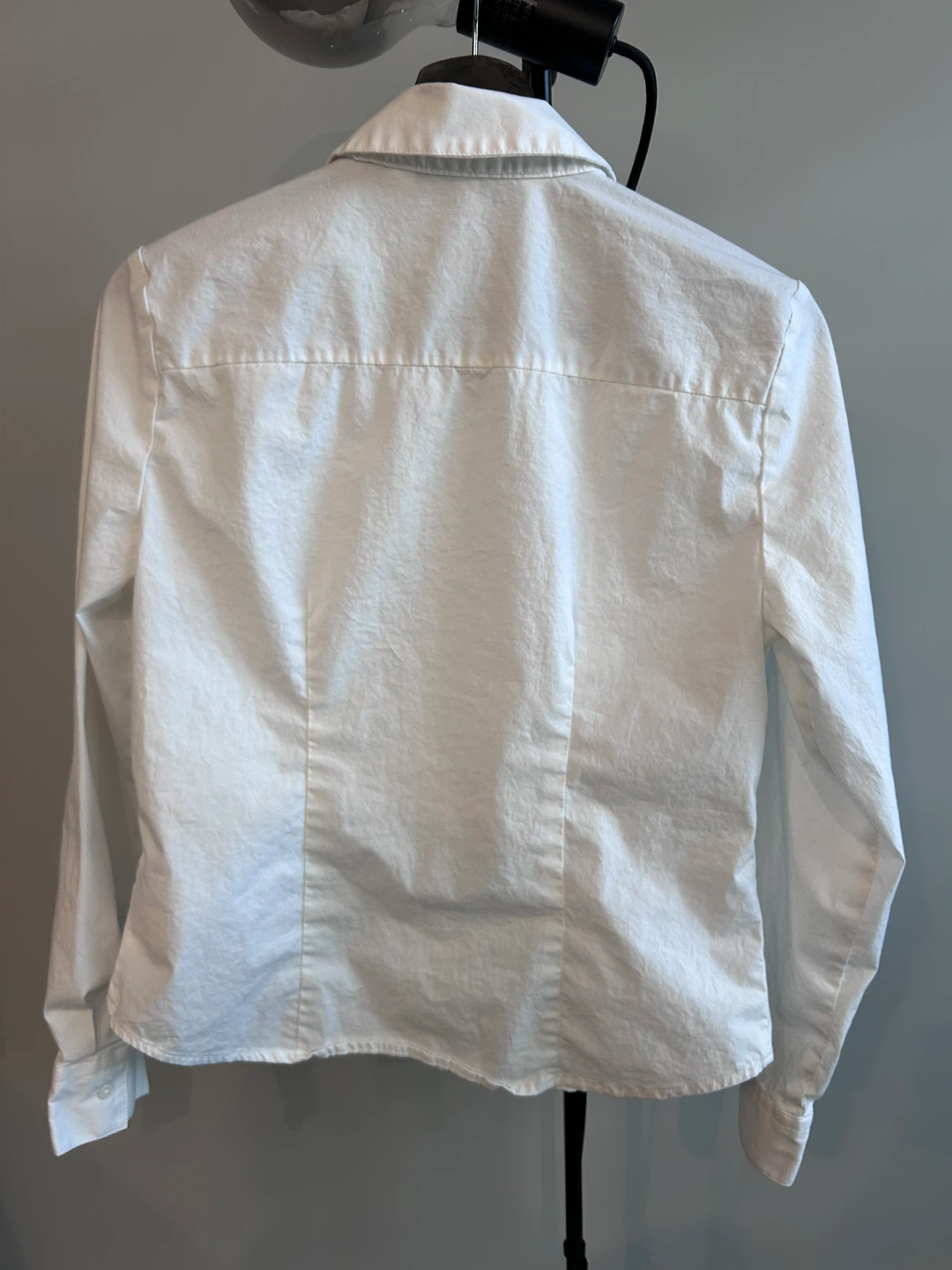 Old Navy White Button-Up Shirt - Size S - photo 2