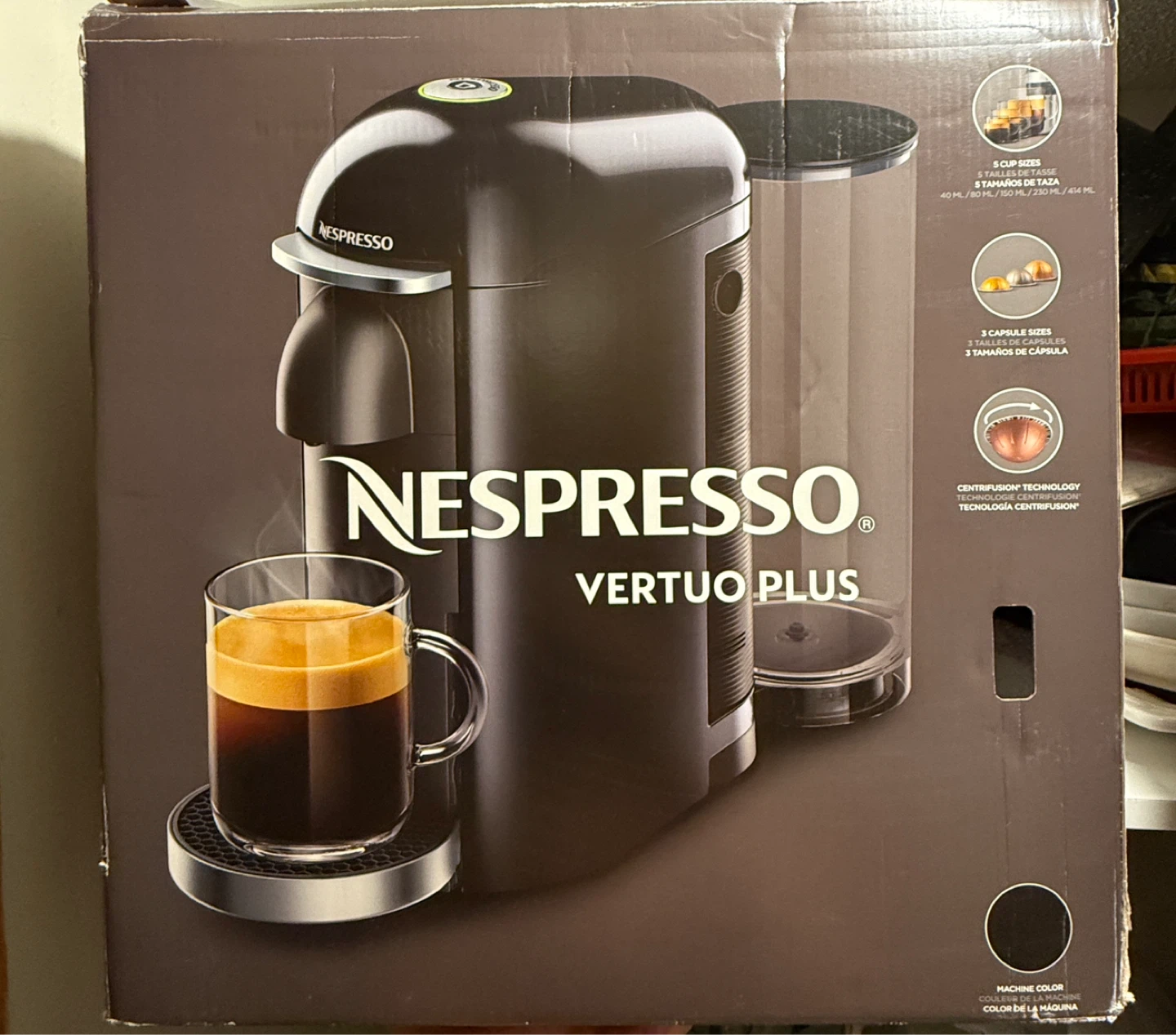 Nespresso Vertuo Plus Coffee Machine - photo 3