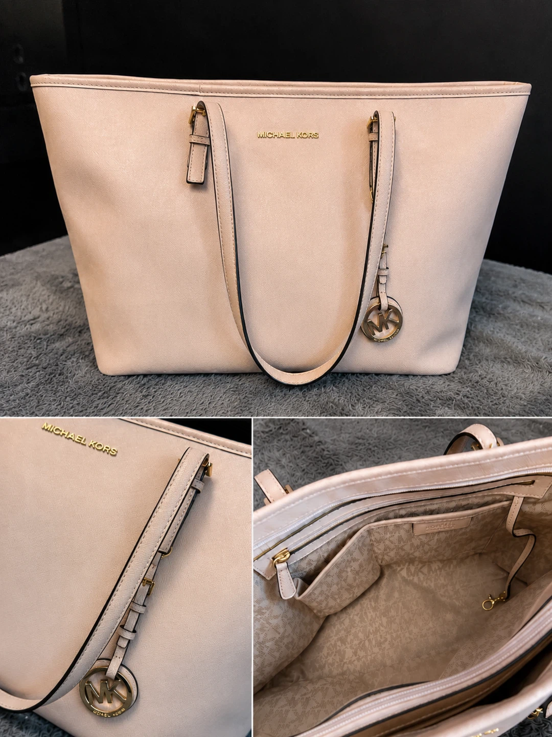 Pink Michael Kors tote bag - photo 2