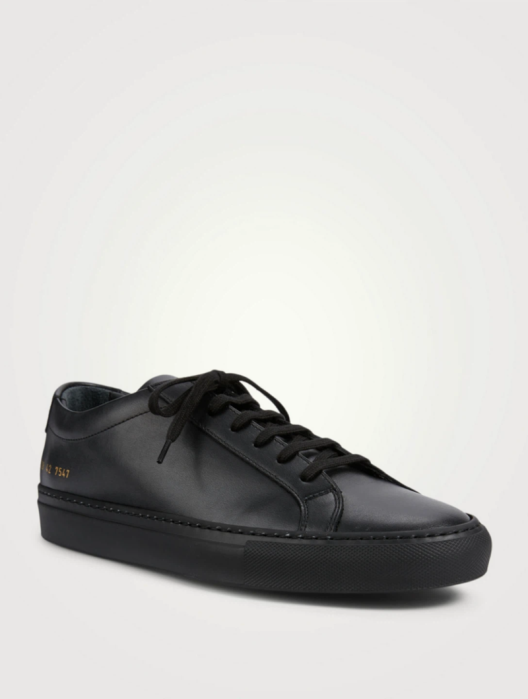 Common Projects Black Leather Sneakers (BRAND NEW!)