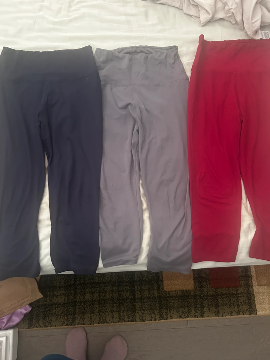 Small-Medium  Capri Leggings - 3 Pack
