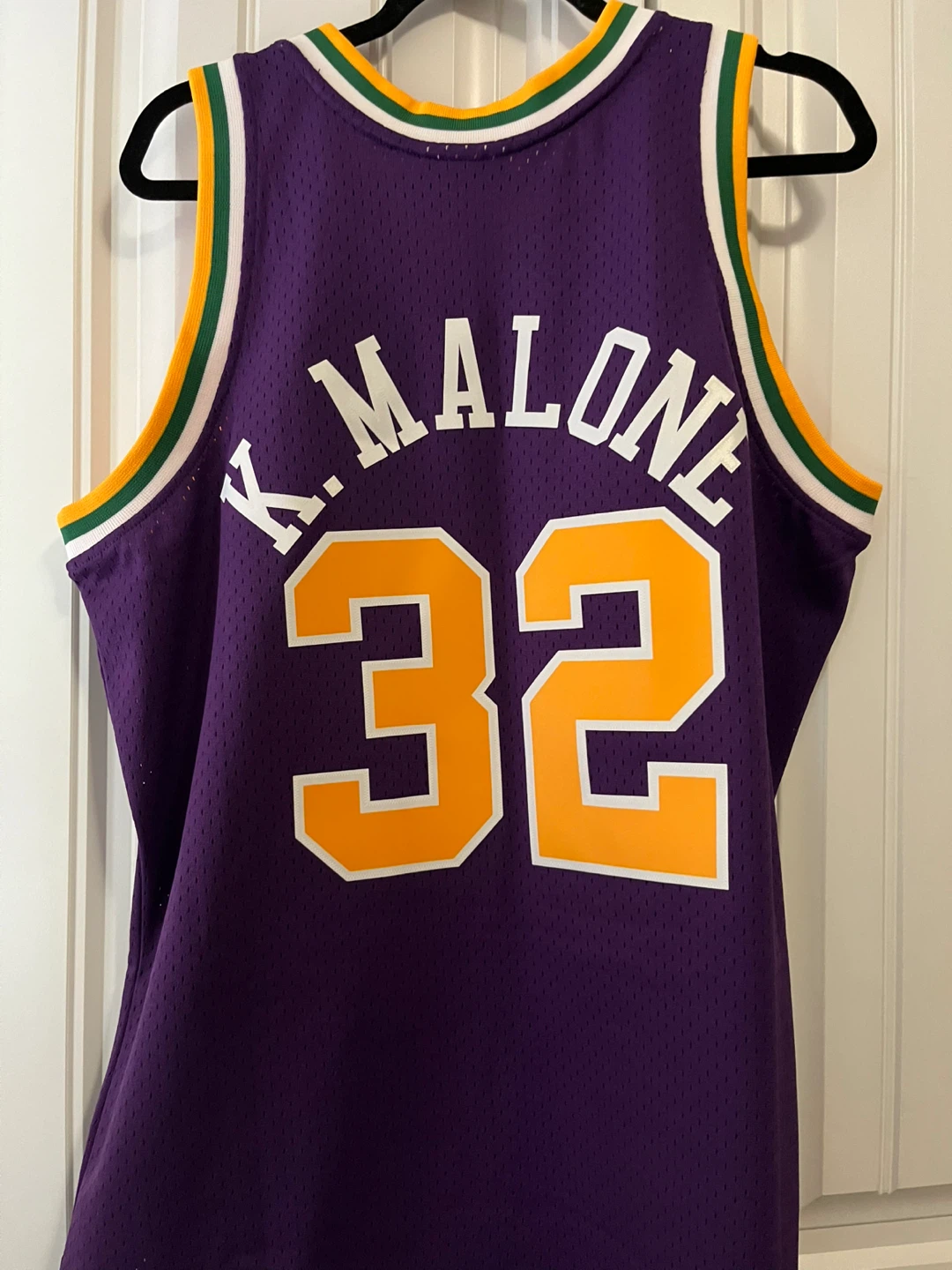Mitchell & Ness Karl Malone Utah Jazz 32 Basketball Jersey - photo 2
