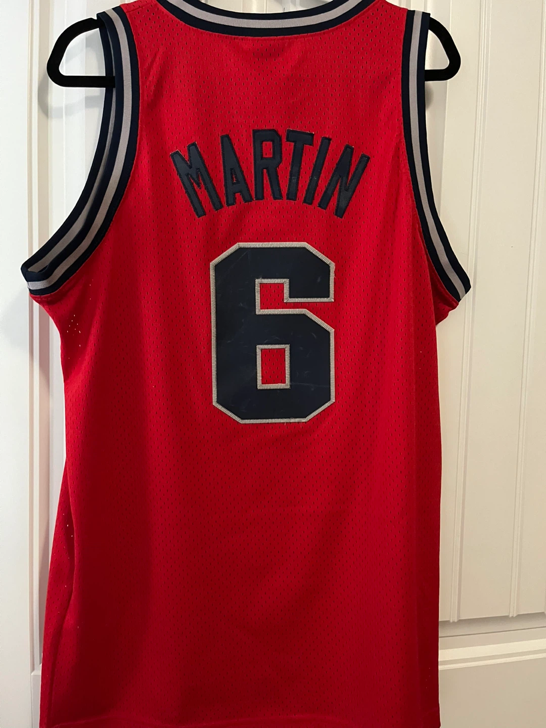 New Jersey #6 Martin Basketball Jersey - photo 2