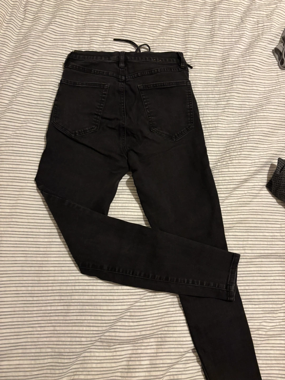 Garage Black Lace-Up Jeans - photo 3