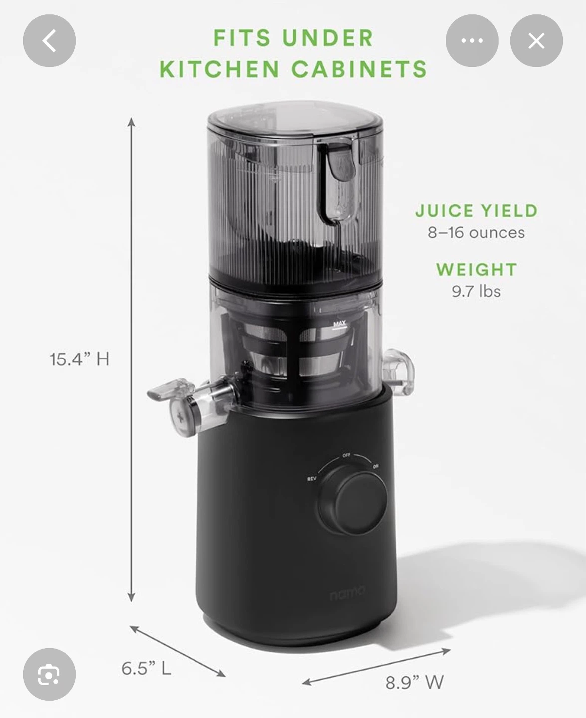 Nama J3 Cold Press Juicer (BRAND NEW!) - photo 5